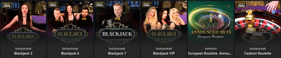 New Casinos Online Live Dealer Games