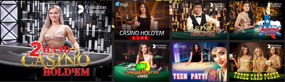 live poker casino