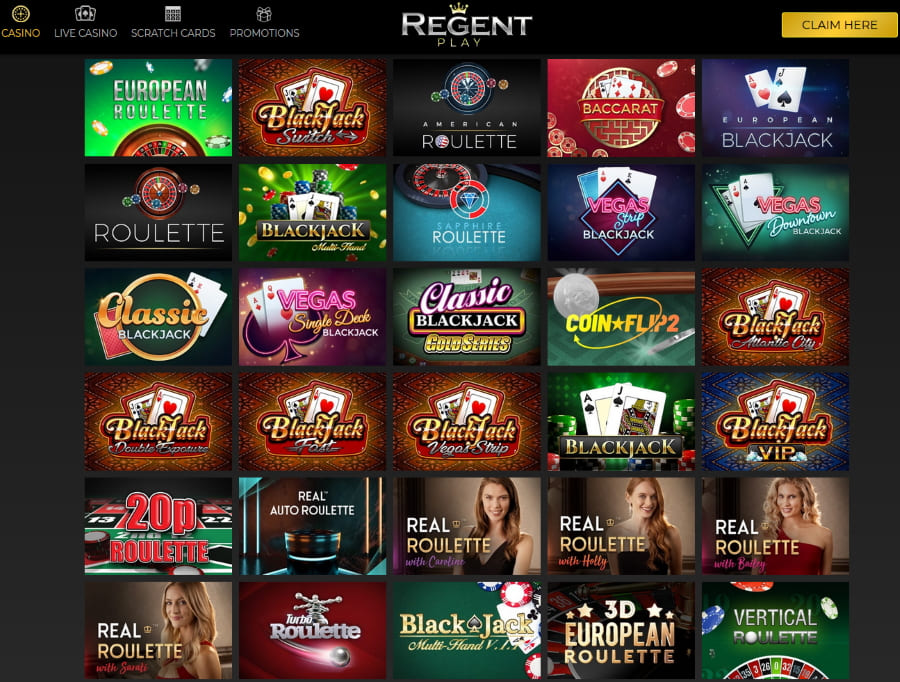 Low risk casino games
