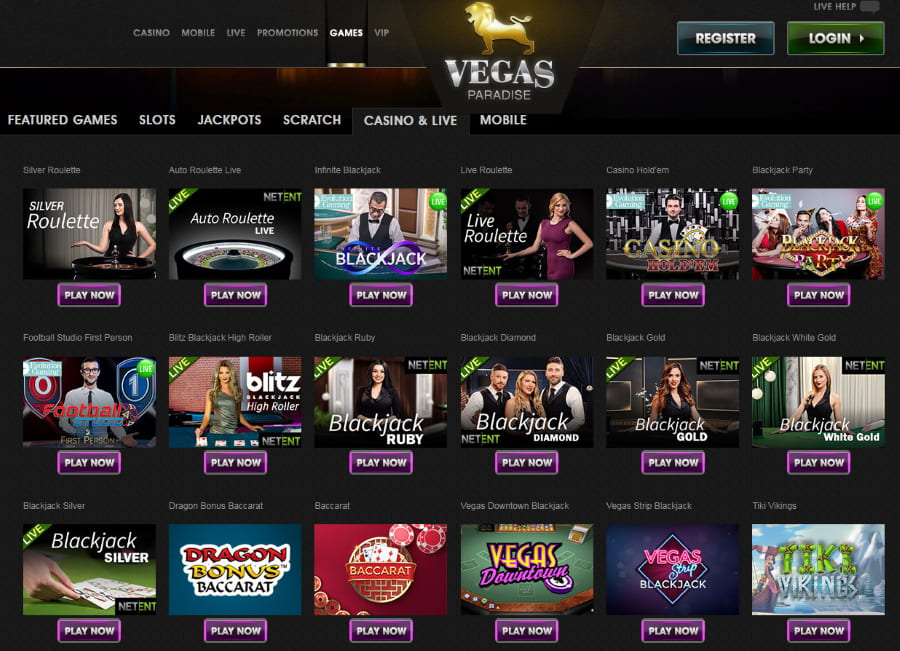 High-Stake Online Casino Live Games